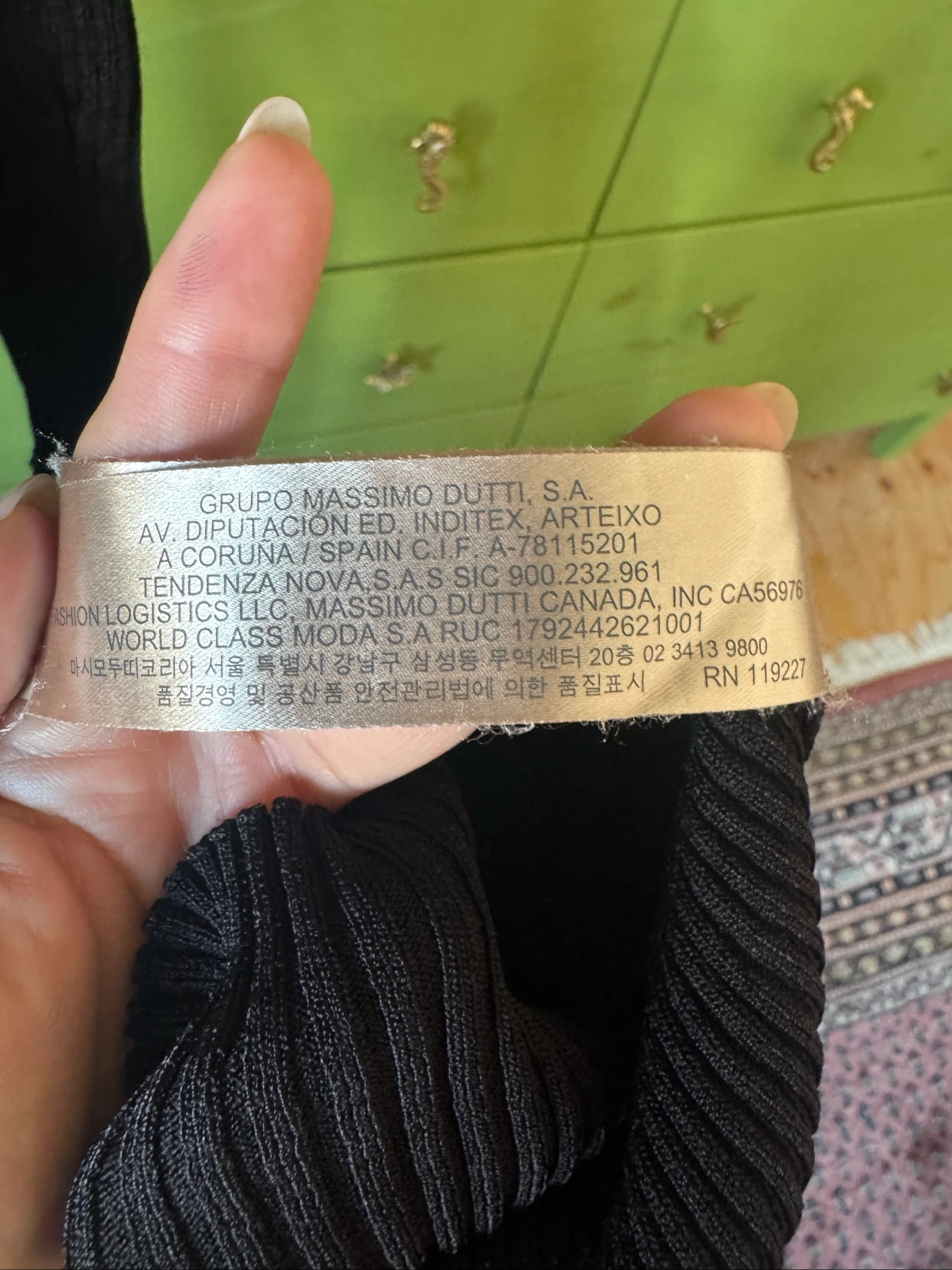 Vestido preto Massimo Dutti – photo 5